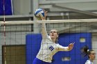 Volleyball vs Emerson  Wheaton College Women's Volleyball vs Emerson College. - Photo by Keith Nordstrom : Wheaton, Volleyball, VB2019